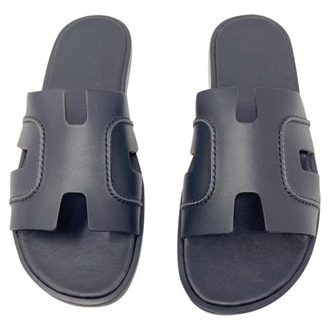 hermes men's black sandals|hermes men's sandals 2020.